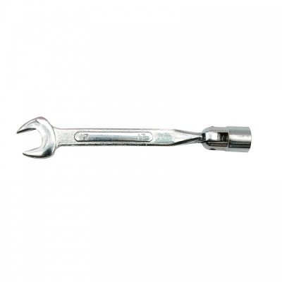Ключ рожково-торцевой с карданом 19 мм