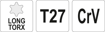 Ключ TORX, длинный T27