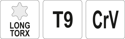Ключ TORX, длинный T9
