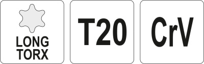 Ключ TORX, длинный T20