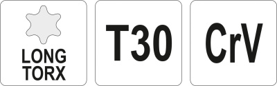 Ключ TORX, длинный T30