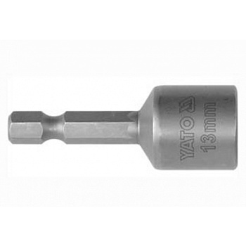 Магнитная 6-гр. торцевая насадка 1/4" 8х48 мм