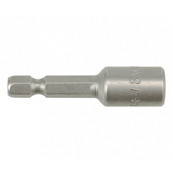 Магнитная 6-гр. торцевая насадка 1/4" 8х48 мм